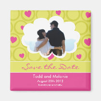 Save the Date Wedding Magnet magnets