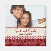 Save the Date Wedding Magnet magnets