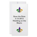 Save the Date Wedding on the Bayou Custom Photo Card