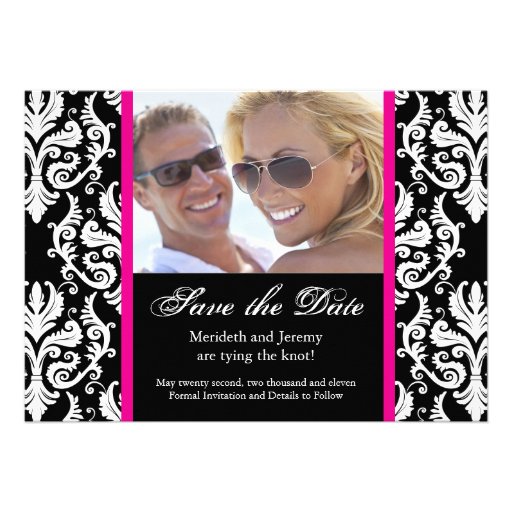 Save the Date ~ Wedding Template Invites