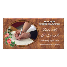 Save the Date Western Wedding photo cards