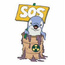 save the dolphins photo cutout
