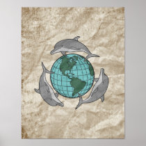 SAVE THE DOLPHINS POSTERS
