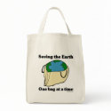 Save the Earth Organic Tote Bag