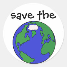Save the Earth Sticker