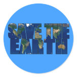 Save The Earth T-shirts, Apparel, Travel Mugs Sticker