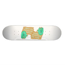 save the endangered plants skate decks