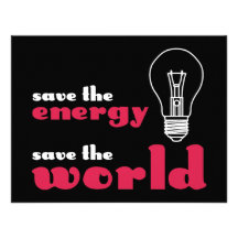 Save the Energy, Save the World Invite