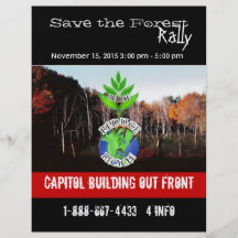Save The Forest Flyer