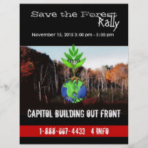 Save The Forest Flyer