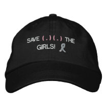 SAVE THE GIRLS HAT BASEBALL CAP