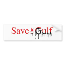Save the Gulf Bumper Sticker