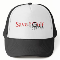 Save the Gulf Bumper Sticker Trucker Hats