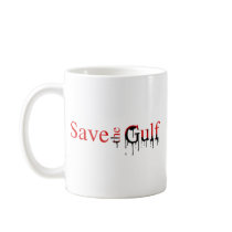 Save the Gulf Bumper Sticker Mug
