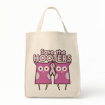 Save the Hooters Breast Cancer Awareness Tote Bag