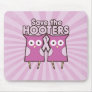 Save the Hooters Breast Cancer Awareness Mousepad