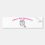 Save The Hooters Bumper Stickers
