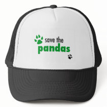 Save The Pandas Trucker Hats