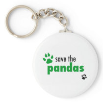 Save The Pandas Key Chains