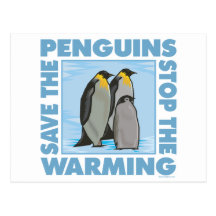 Save the Penguins Postcards