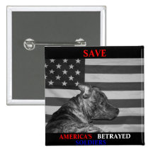 Save the Pitbulls Button