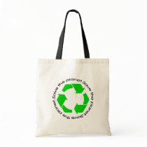 Save the planet! canvas bags