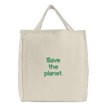 Save the planet bag