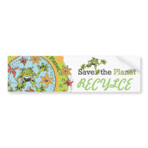 Save the Planet Bumper Sticker