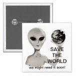 Save The Planet - Pins