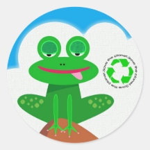 Save the Planet: Recycle Stickers