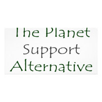 Save The Planet Support Alternative Energy Photo Cards
