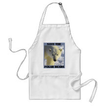 Save the Polar Bears Apron