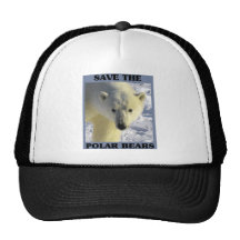 Save the Polar Bears Mesh Hats