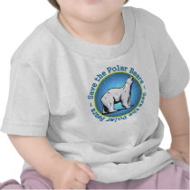 Save the Polar Bears Tshirts