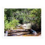 Save The Rain Forest Landscape Post Cards