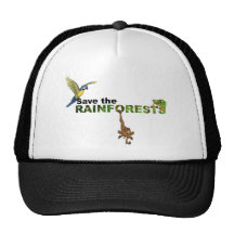 Save the Rainforests Trucker Hats