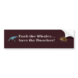 Save the roaches Bumper sticker bumper stickers