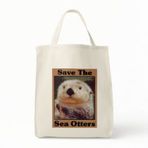 Save the Sea Otters Bag