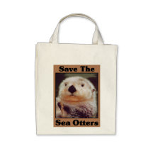 Save the Sea Otters Bag