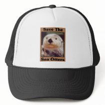 Save the Sea Otters Trucker Hats