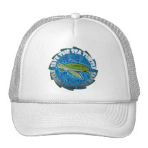 Save The Sea Turtle Trucker Hat