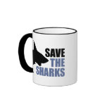 Save The Sharks, Save The Fins mugs