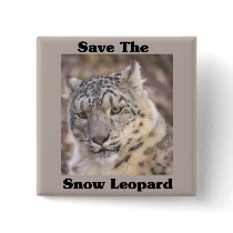 Save the Snow Leopard Pins