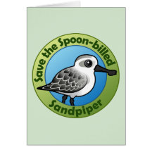Save the Spoon-billed Sandpiper Greeting Cards