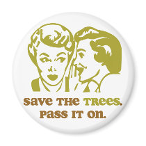 Save the Trees Fridge Magnets