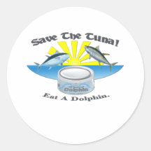 Save The Tuna! Stickers