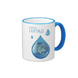 Save the Water Planet mug
