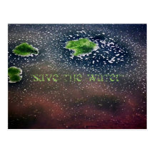 "Save the Water" Postcards