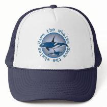 Save the Whales Mesh Hats