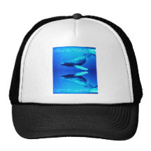 Save the Whales Mesh Hat